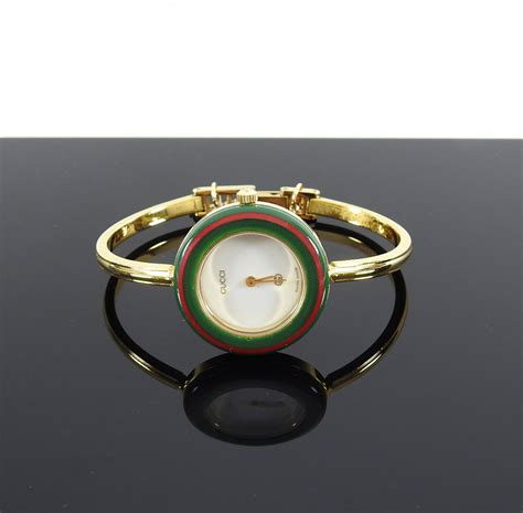 Gucci watch with interchangeable bands